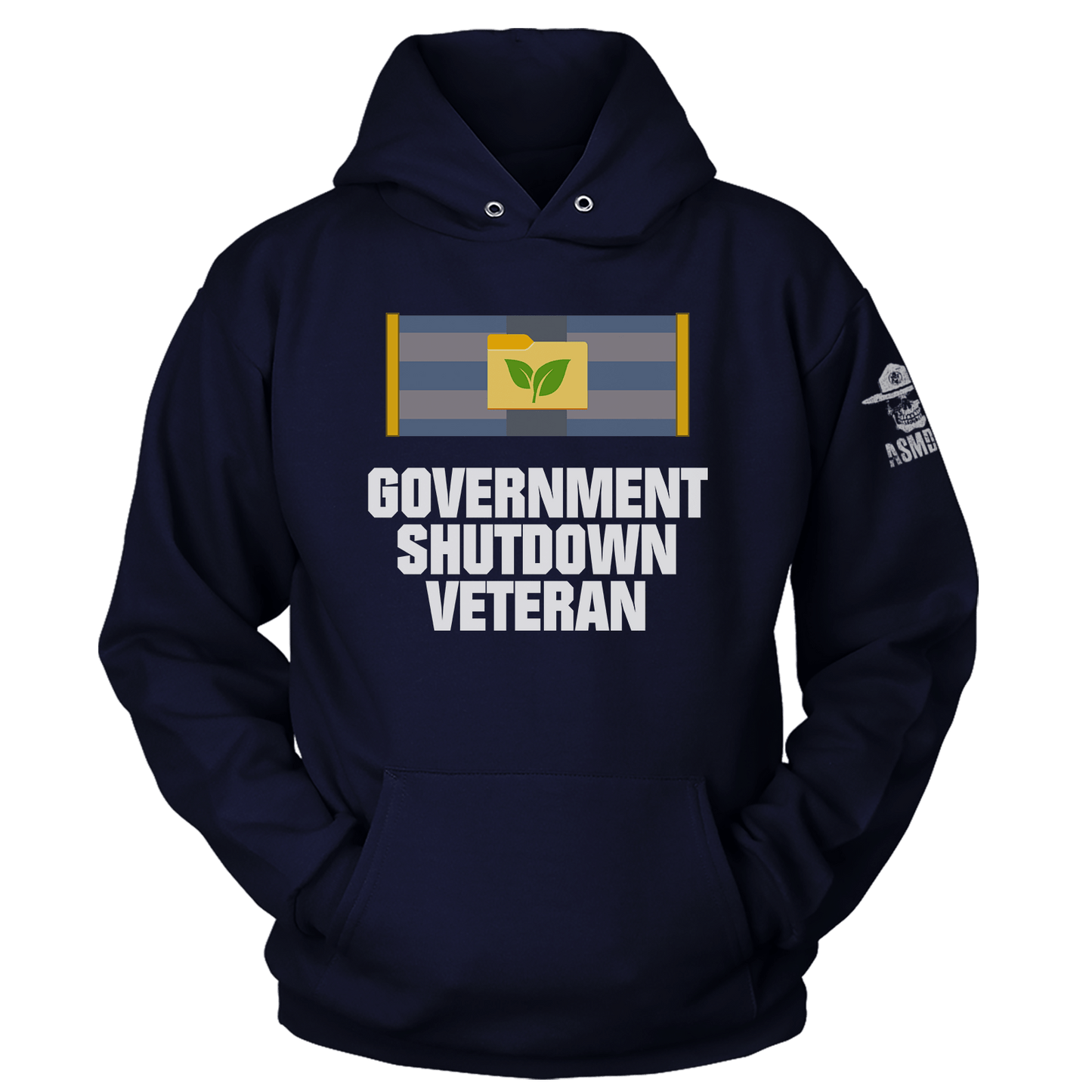 Government Shutdown Ribbon Hoodie