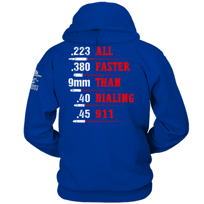 All Faster Than 911 Hoodie