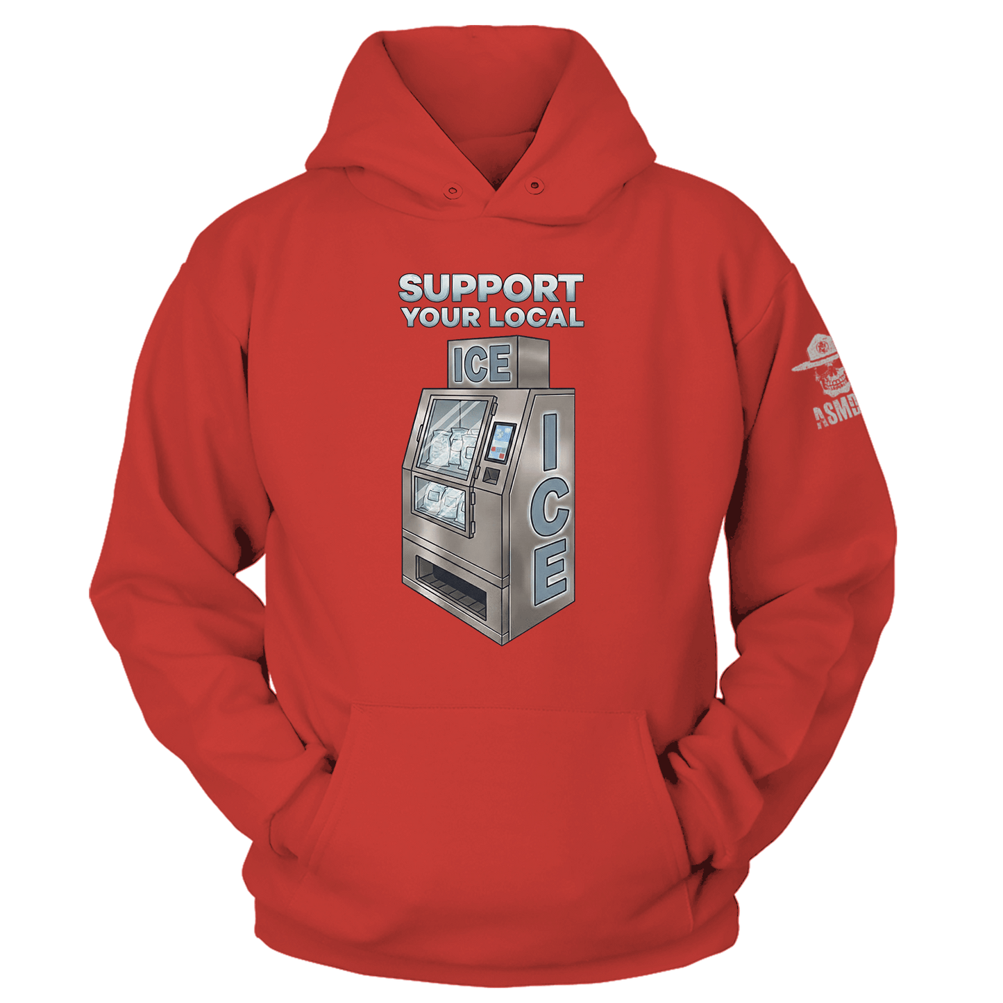 Support Your Local Ice Hoodie
