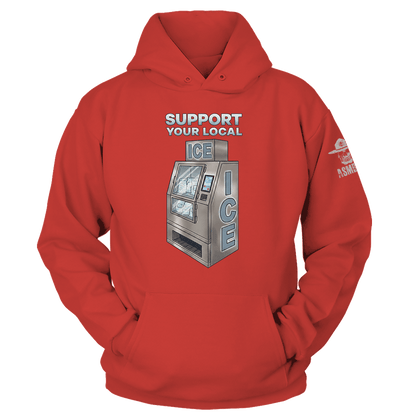 Support Your Local Ice Hoodie