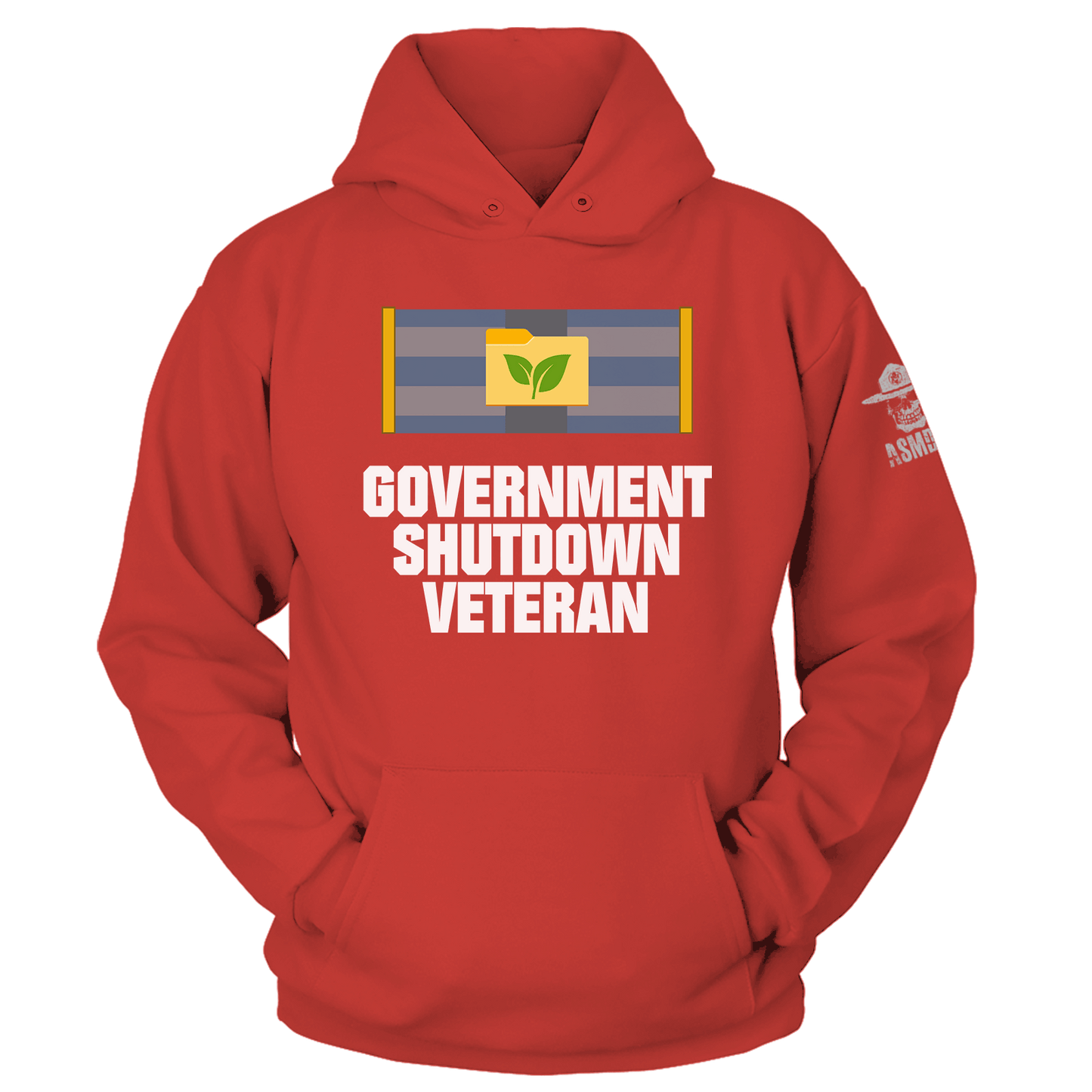 Government Shutdown Ribbon Hoodie