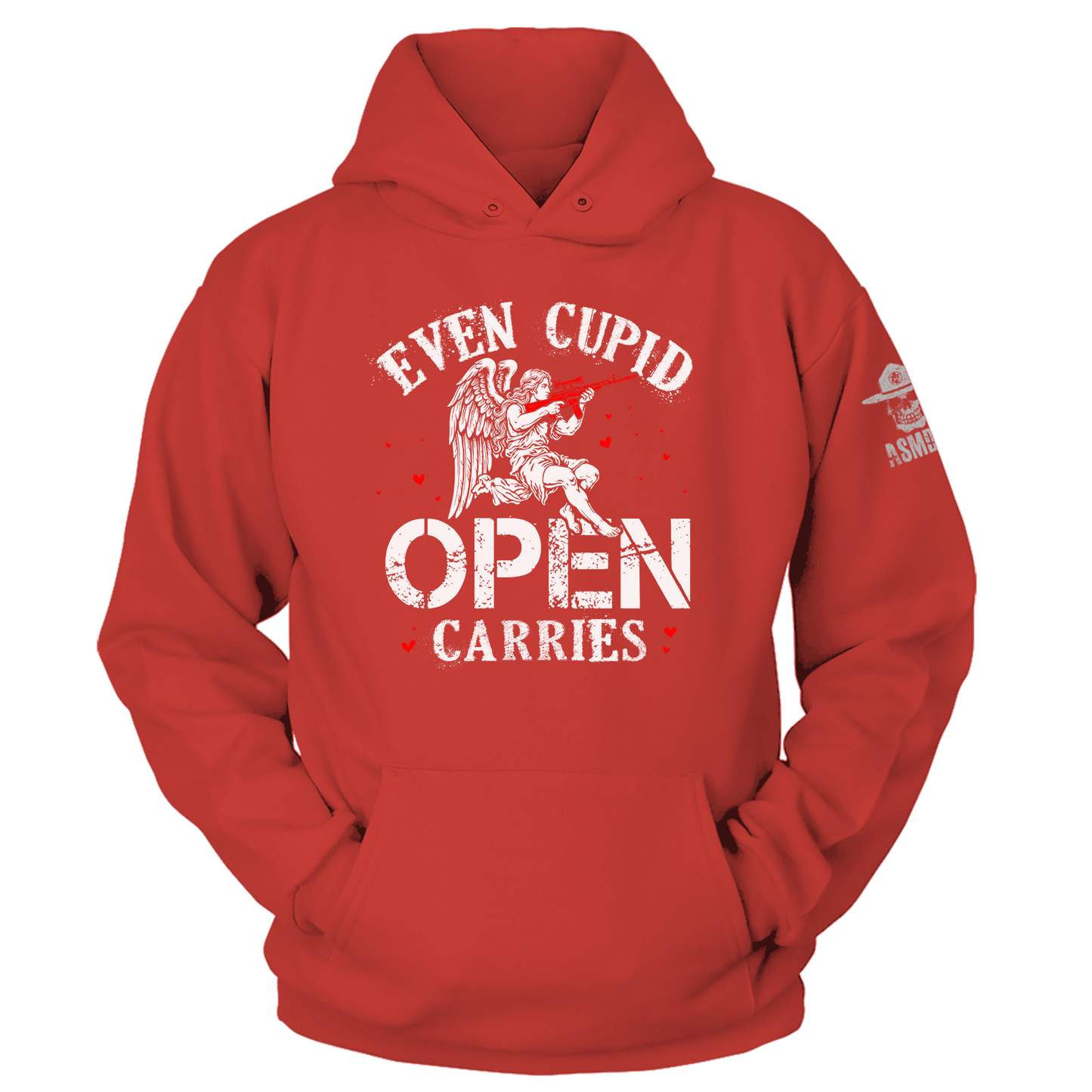 Even Cupid Open Carries Hoodie