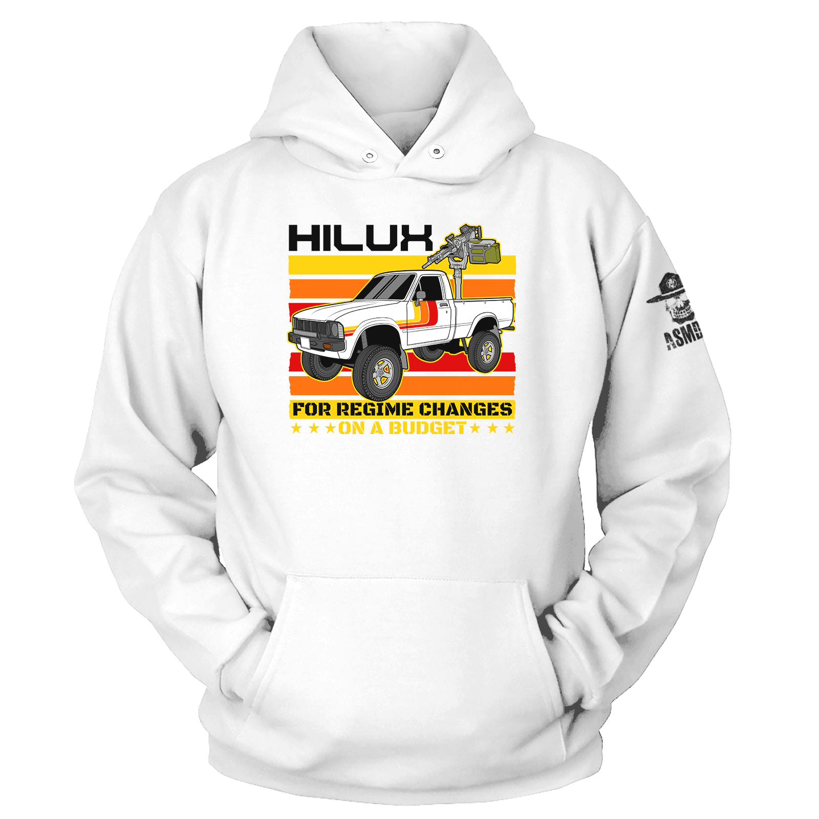 Hilux for Regime Changes on a Budget Hoodie