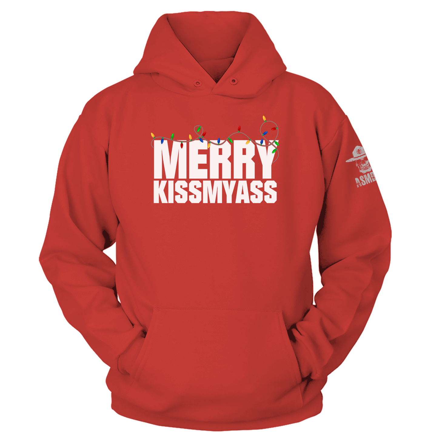 Merry Kissmyass Hoodie