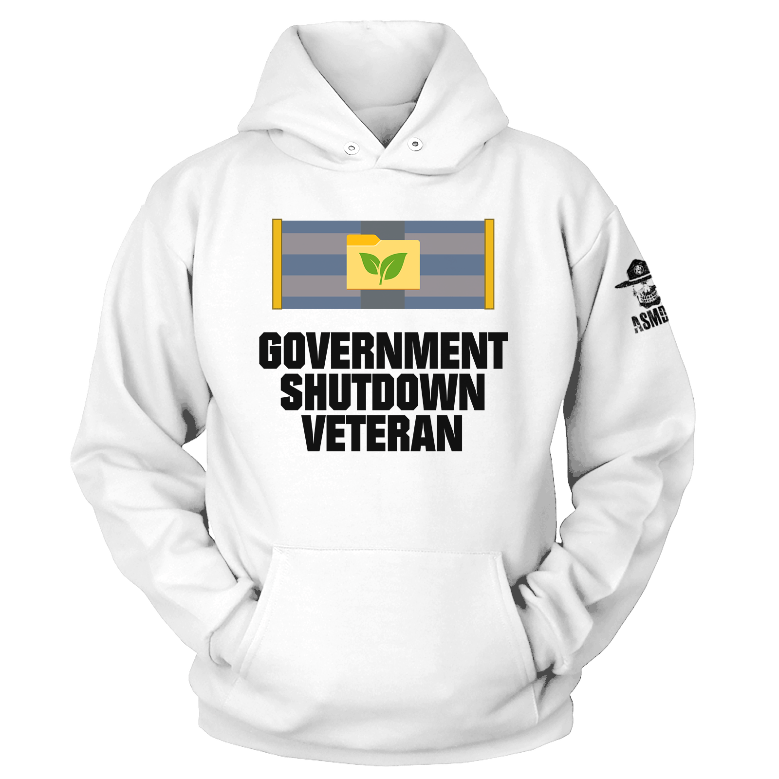 Government Shutdown Ribbon Hoodie