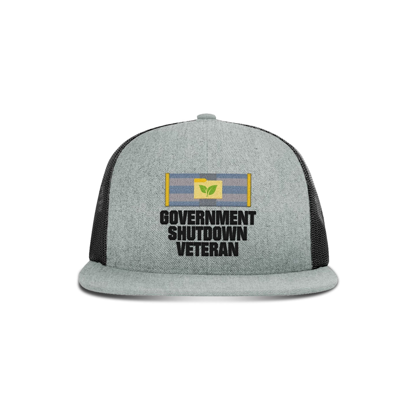 Government Shutdown Ribbon Flat Bill Hat