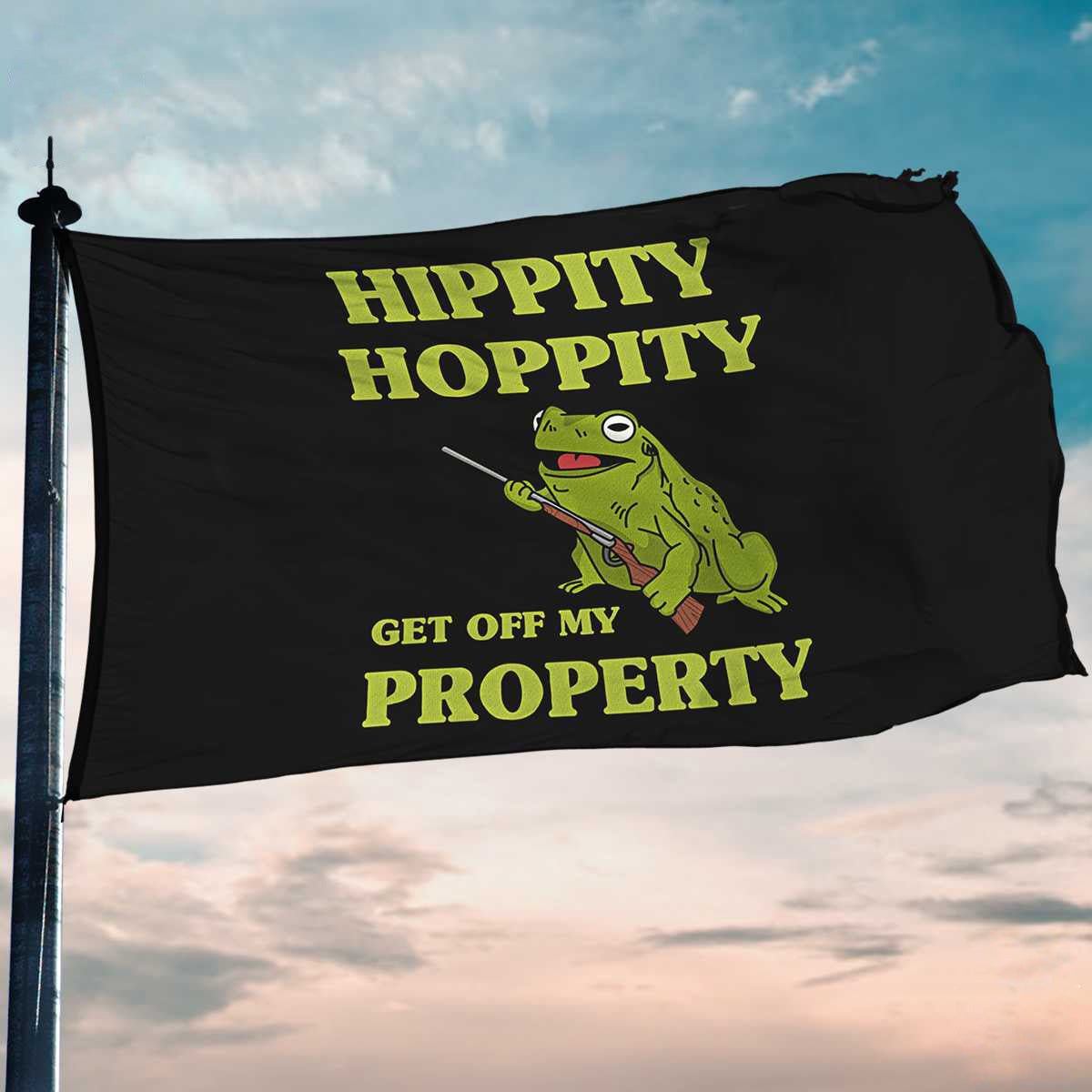 Hippity Hoppity - Flag