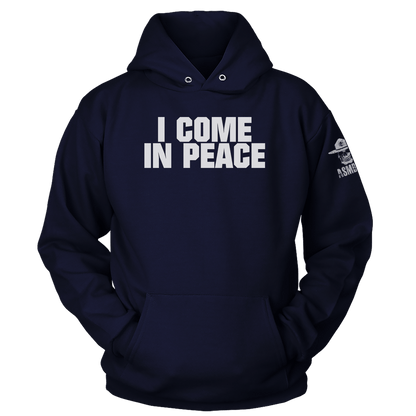 I Come in Peace Hoodie