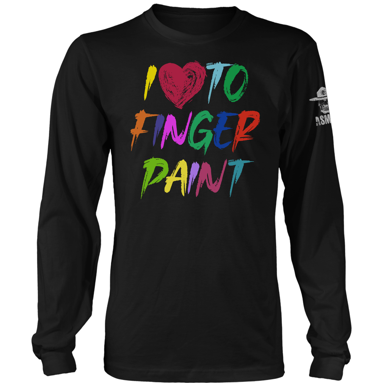 I Love To Finger Paint Long Sleeve