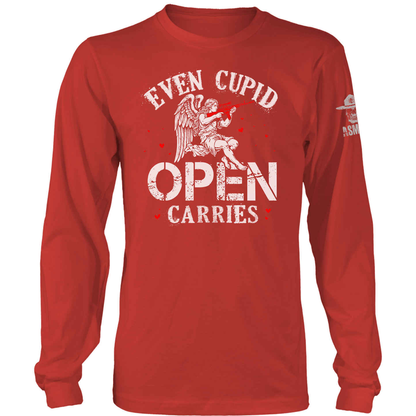Even Cupid Open Carries Long Sleeve
