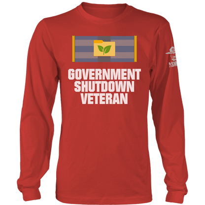 Government Shutdown Ribbon Long Sleeve