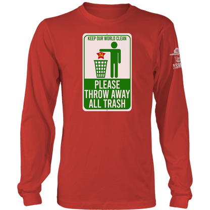 Keep Our World Clean Long Sleeve