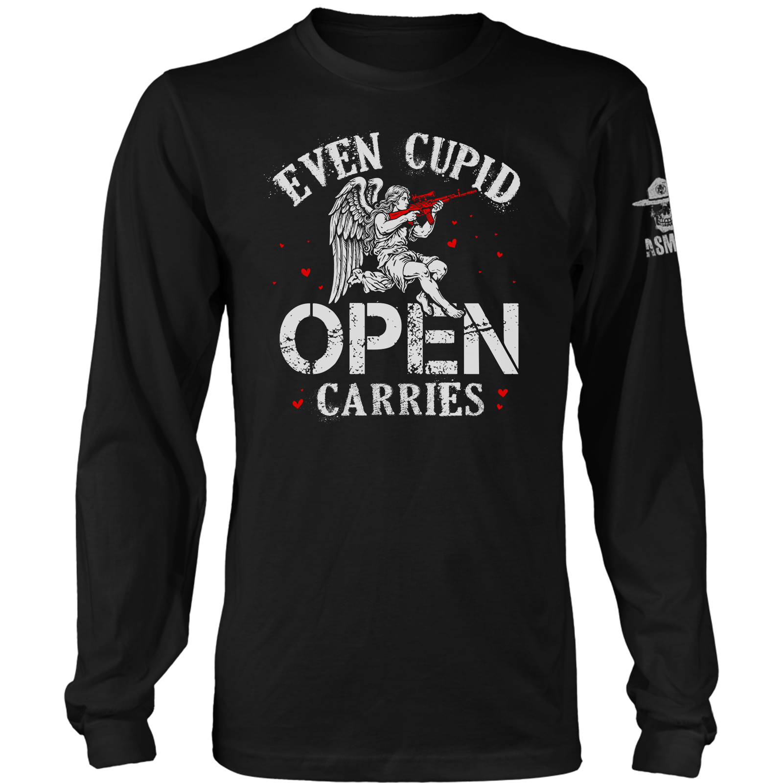 Even Cupid Open Carries Long Sleeve