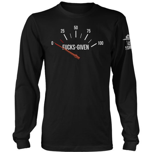 Fcks Given Long Sleeve