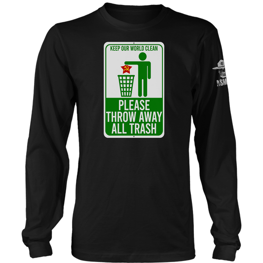 Keep Our World Clean Long Sleeve