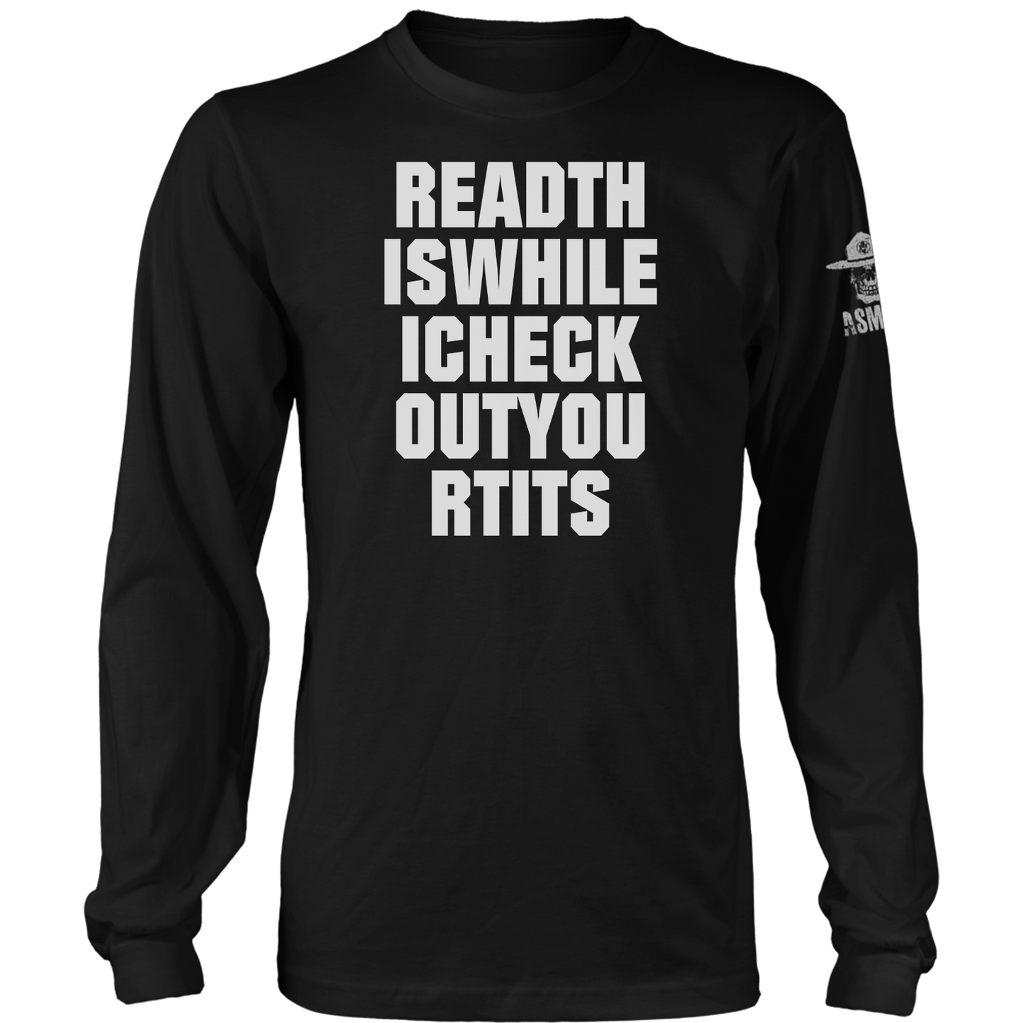 Read This While I Check Out Your Tits Long Sleeve