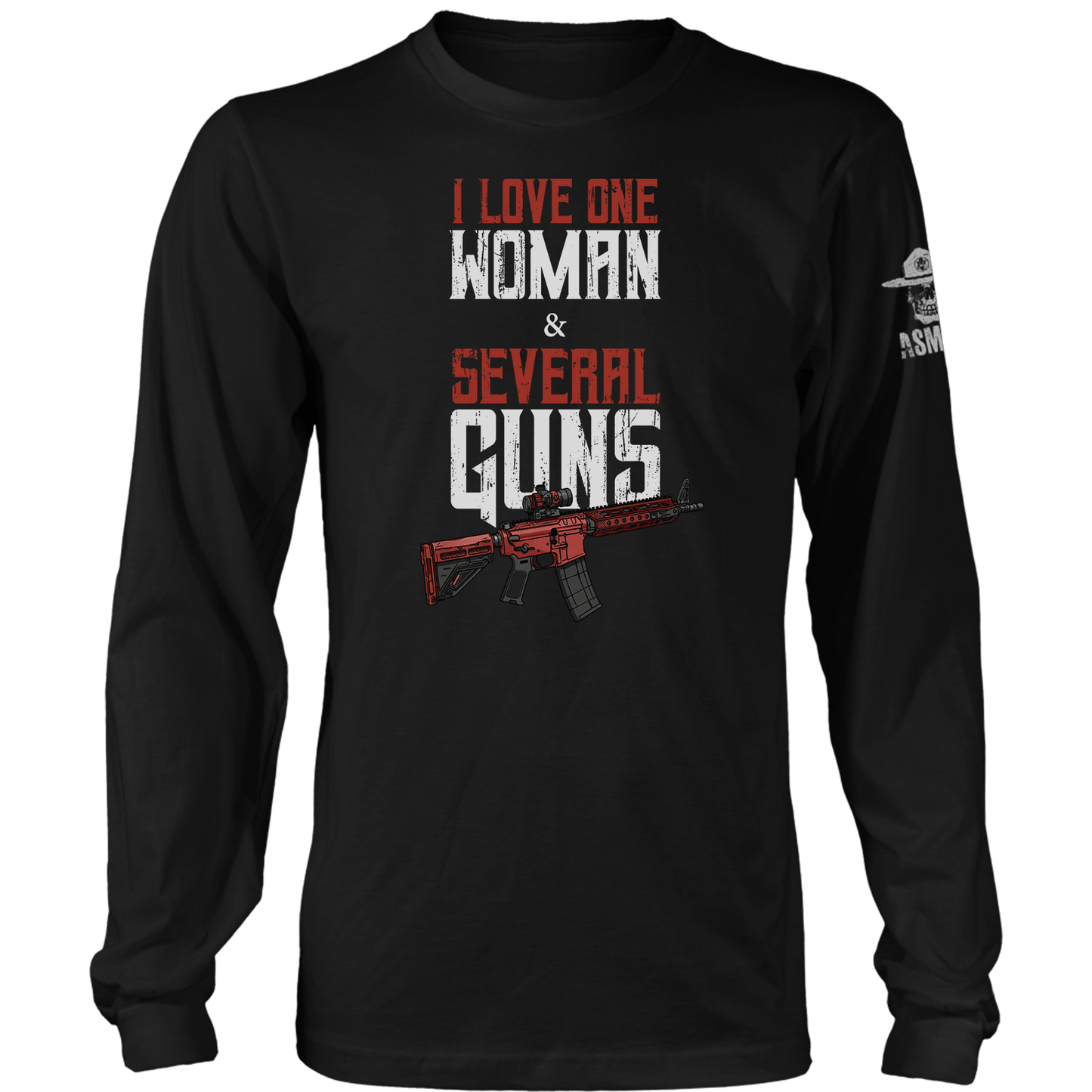 One Woman, Several Guns Long Sleeve