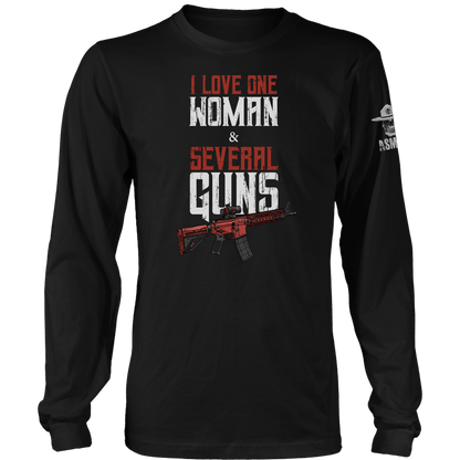 One Woman, Several Guns Long Sleeve
