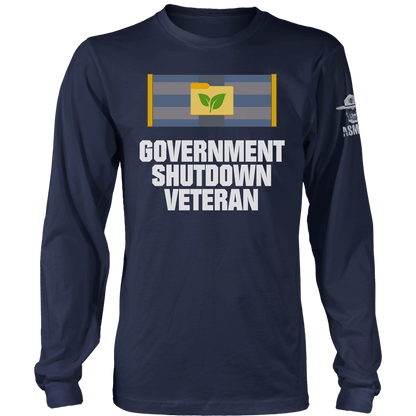 Government Shutdown Ribbon Long Sleeve