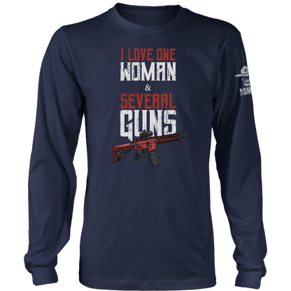 One Woman, Several Guns Long Sleeve
