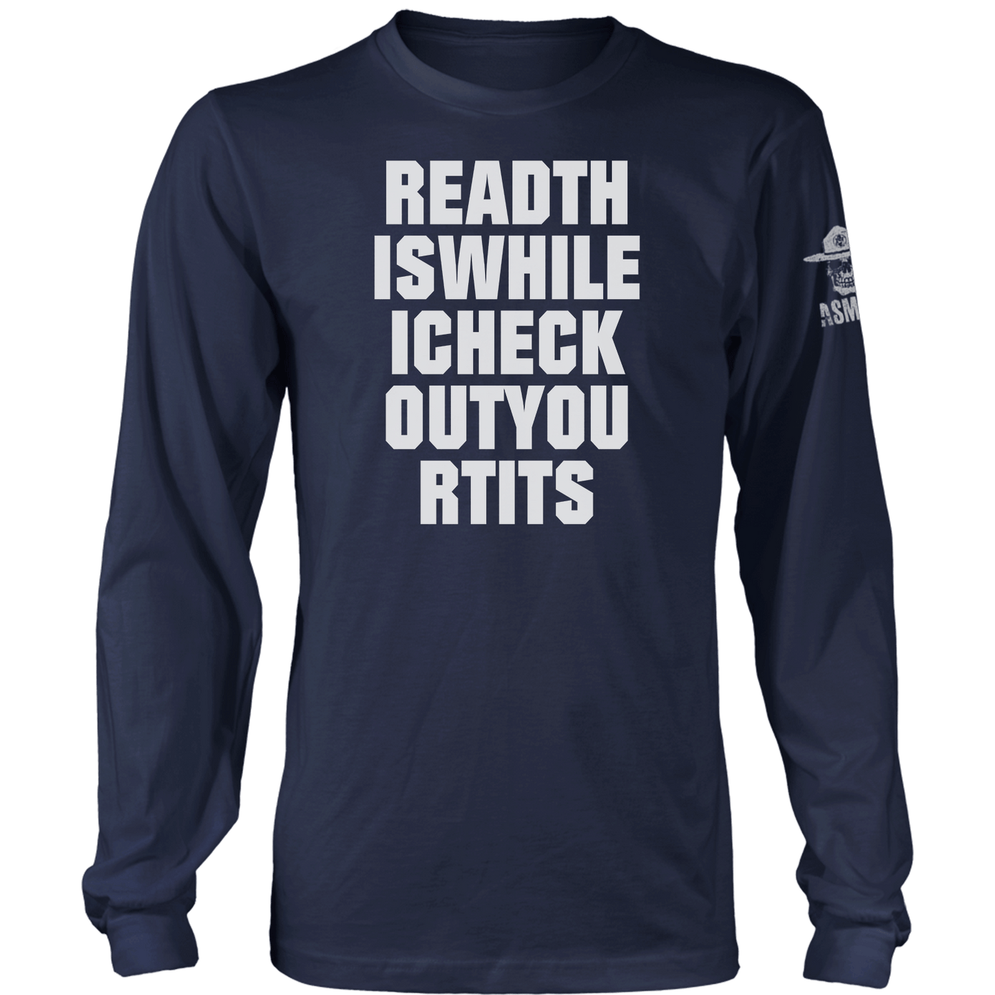 Read This While I Check Out Your Tits Long Sleeve