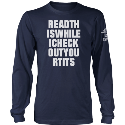 Read This While I Check Out Your Tits Long Sleeve