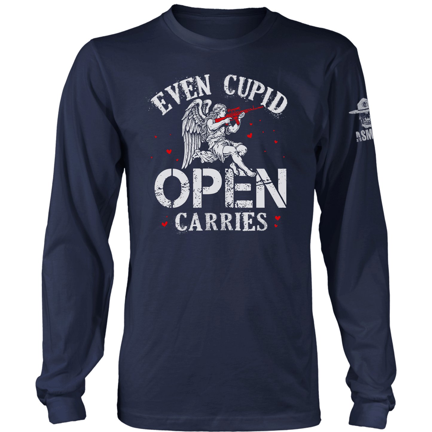 Even Cupid Open Carries Long Sleeve