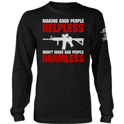 Making Good People Helpless