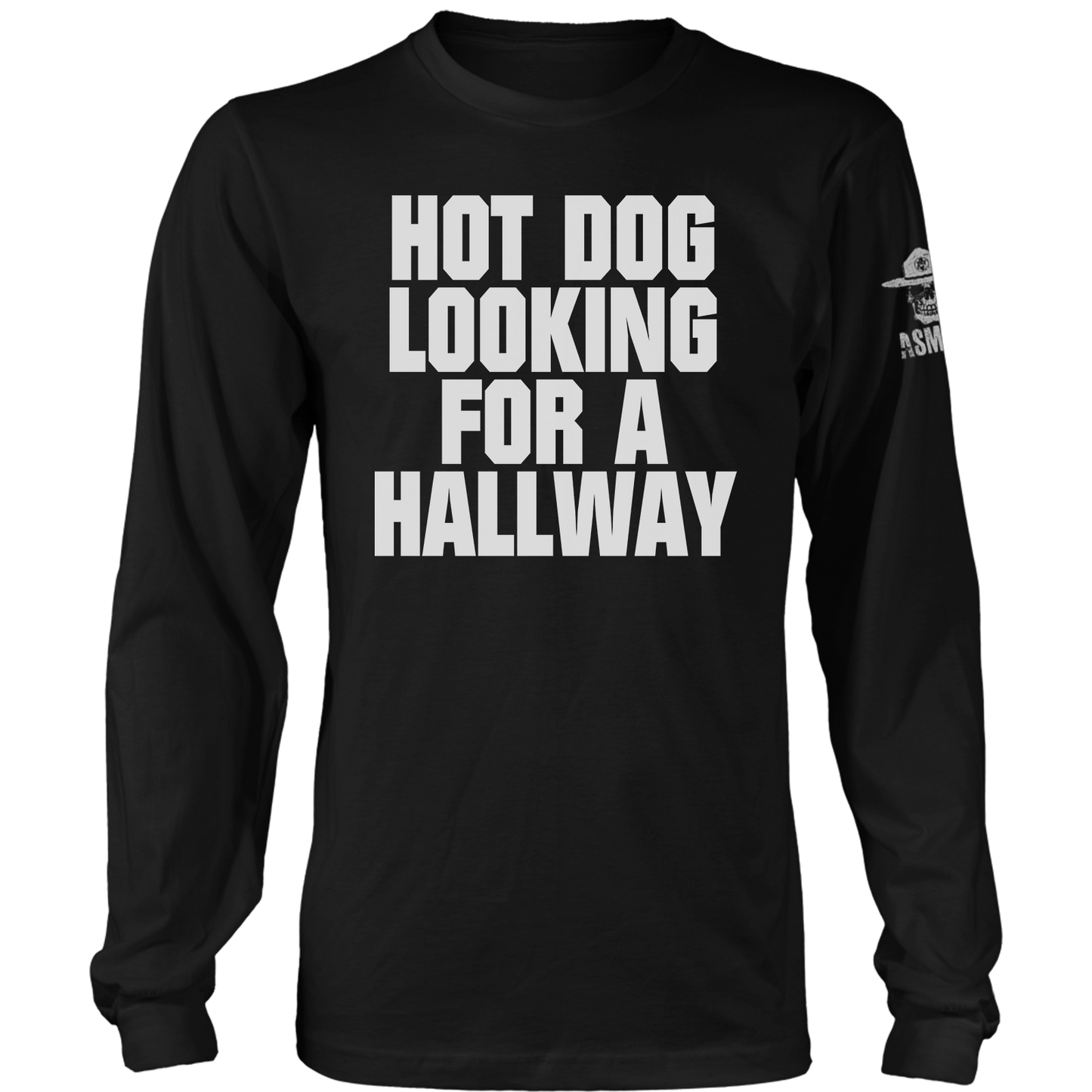 Hot Dog Looking For A Hallway