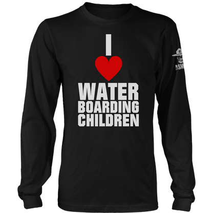 I Love Waterboarding Children