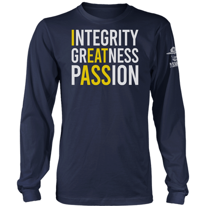Integrity Greatness Passion