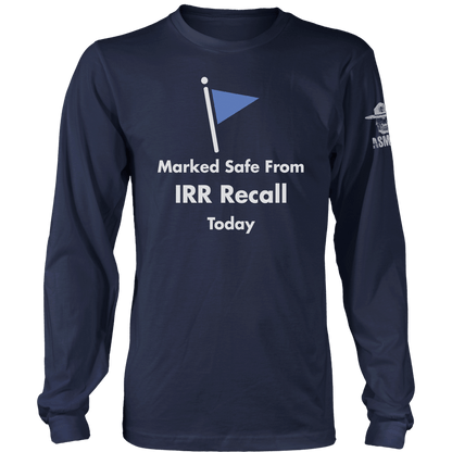 Marked Safe From IRR Recall
