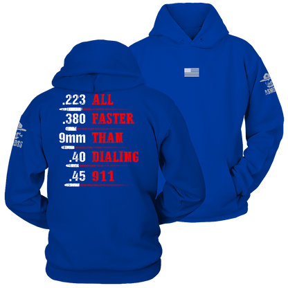 All Faster Than 911 Hoodie