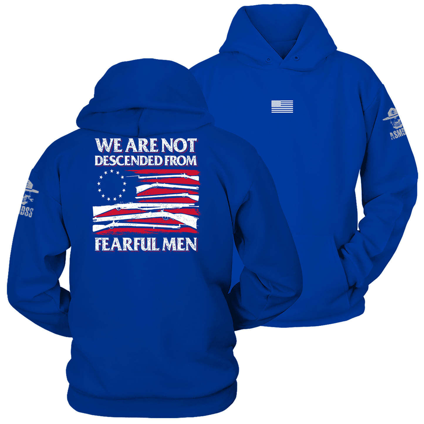 We are not descended from fearful men Hoodie