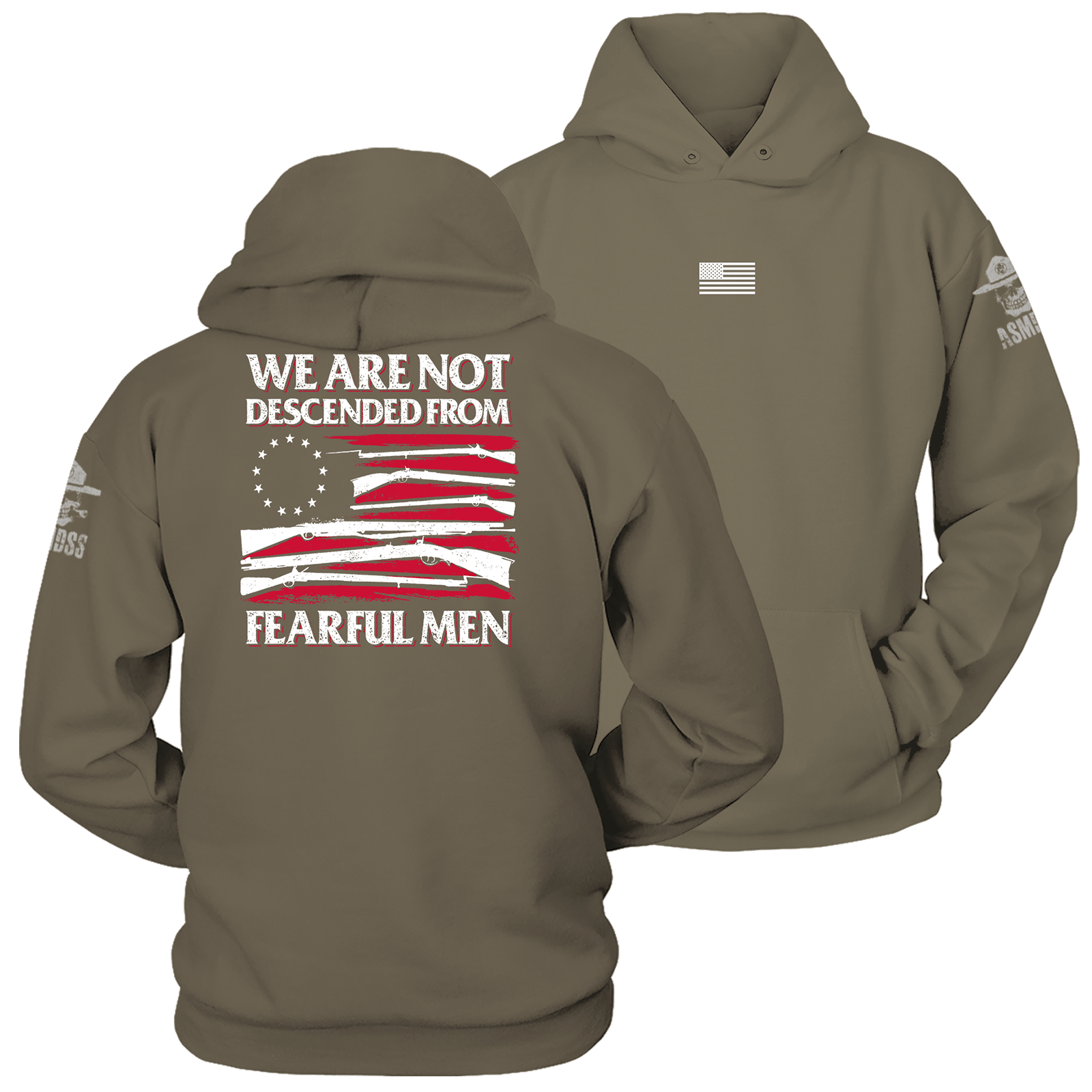 We are not descended from fearful men Hoodie