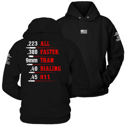 All Faster Than 911 Hoodie