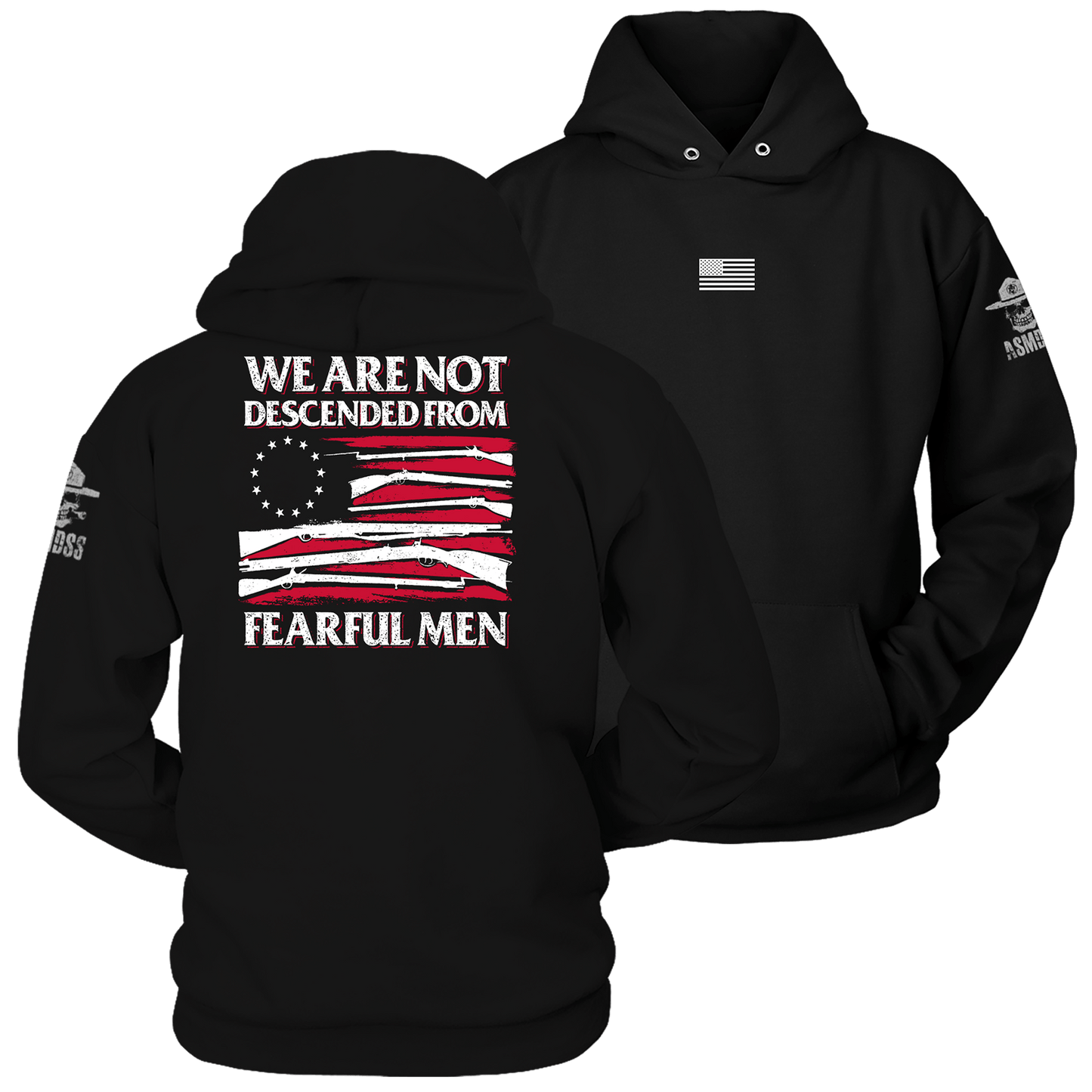 We are not descended from fearful men Hoodie