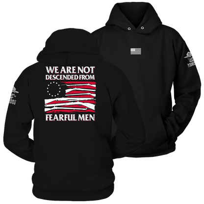 We are not descended from fearful men Hoodie