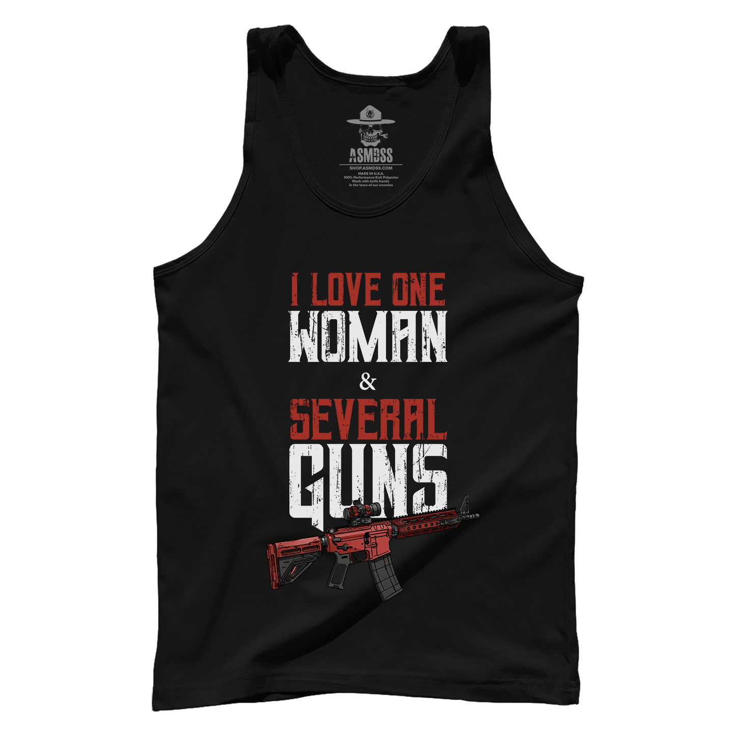 One Woman, Several Guns
