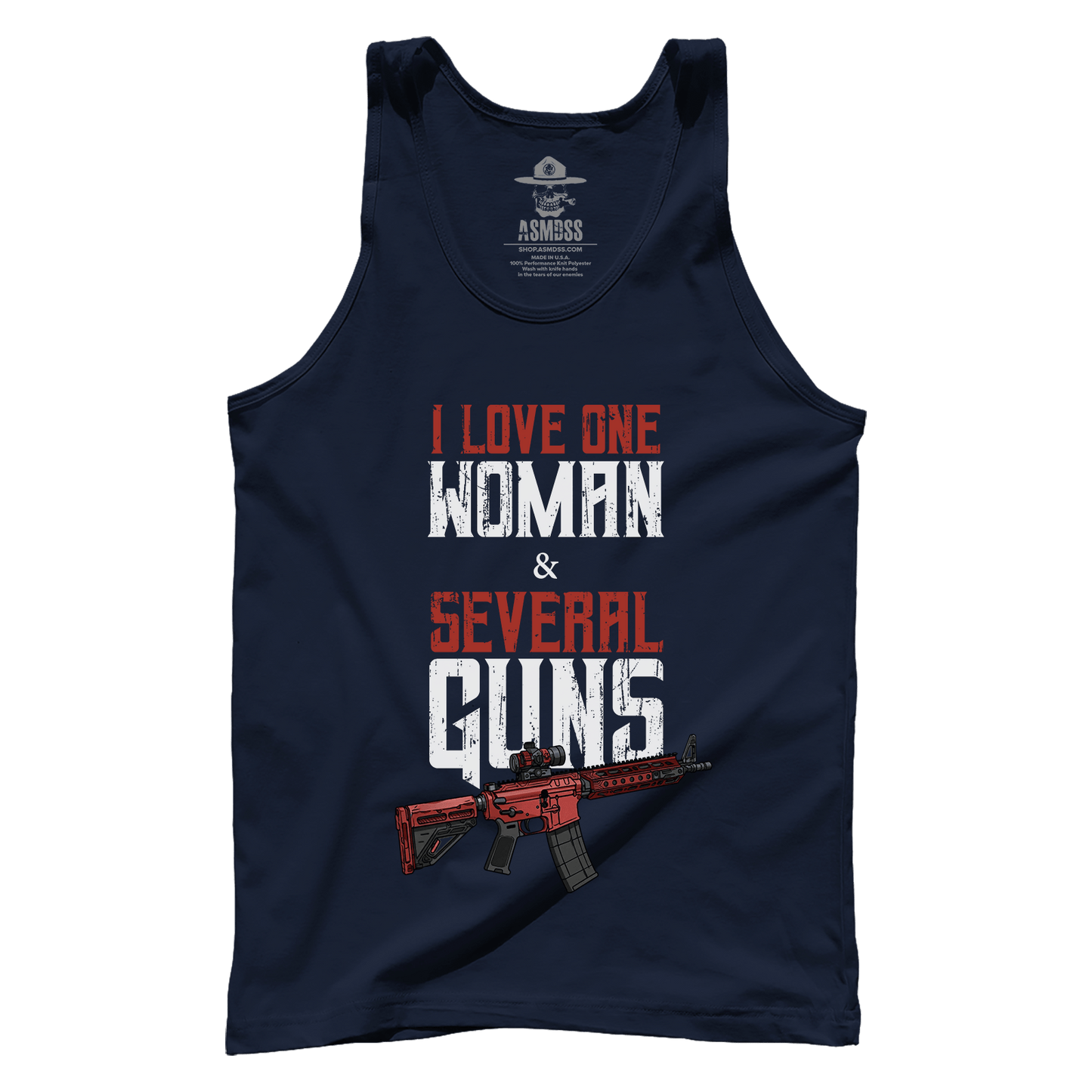 One Woman, Several Guns