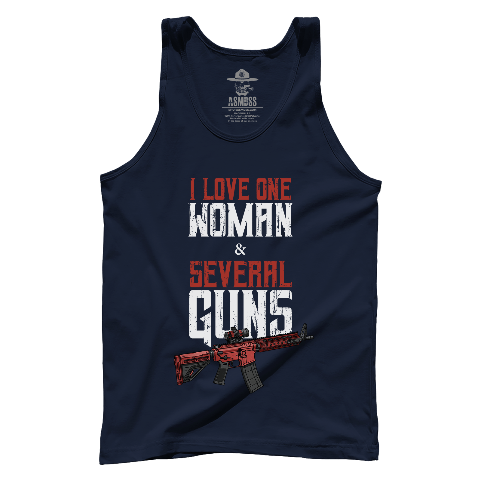 One Woman, Several Guns