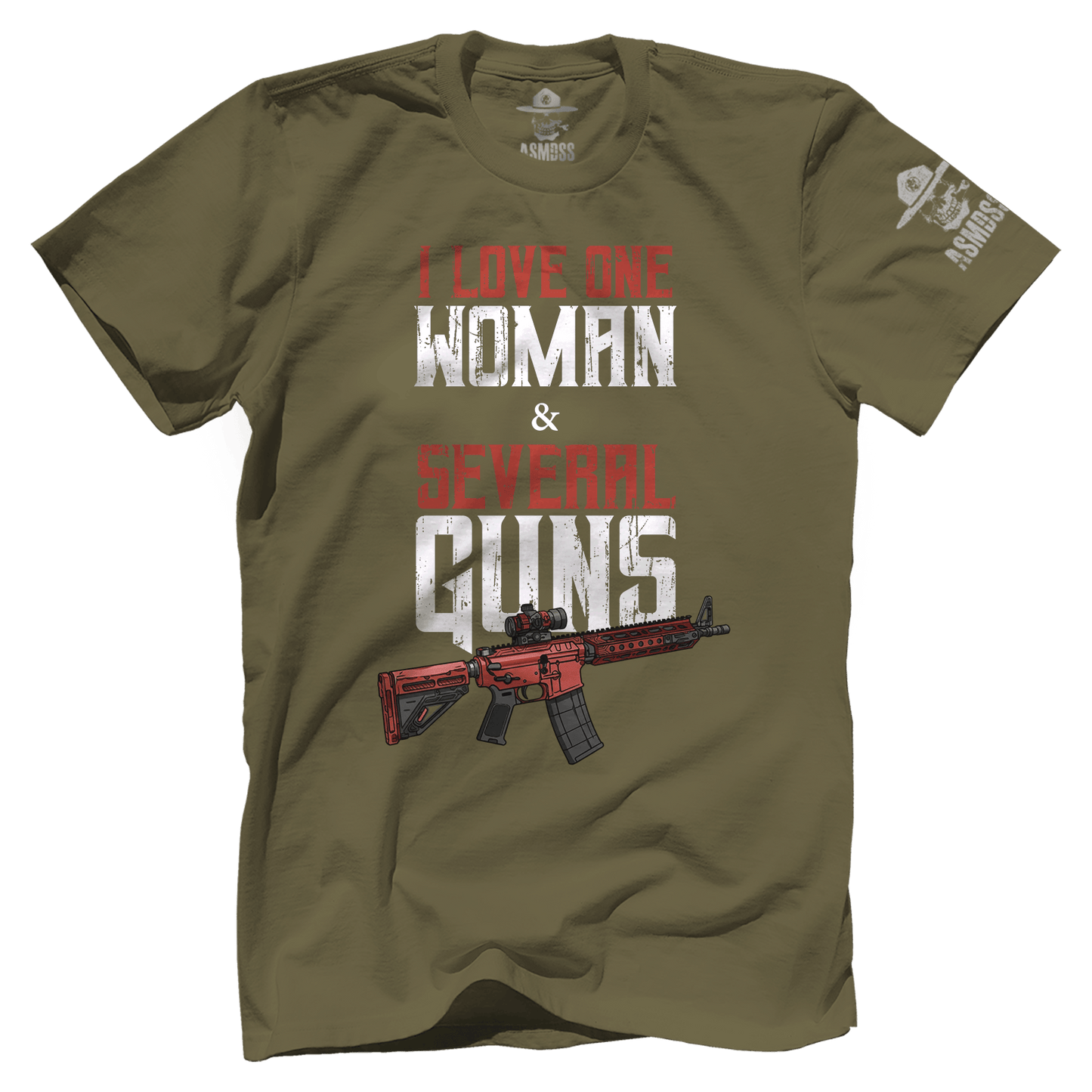 One Woman, Several Guns