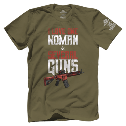 One Woman, Several Guns