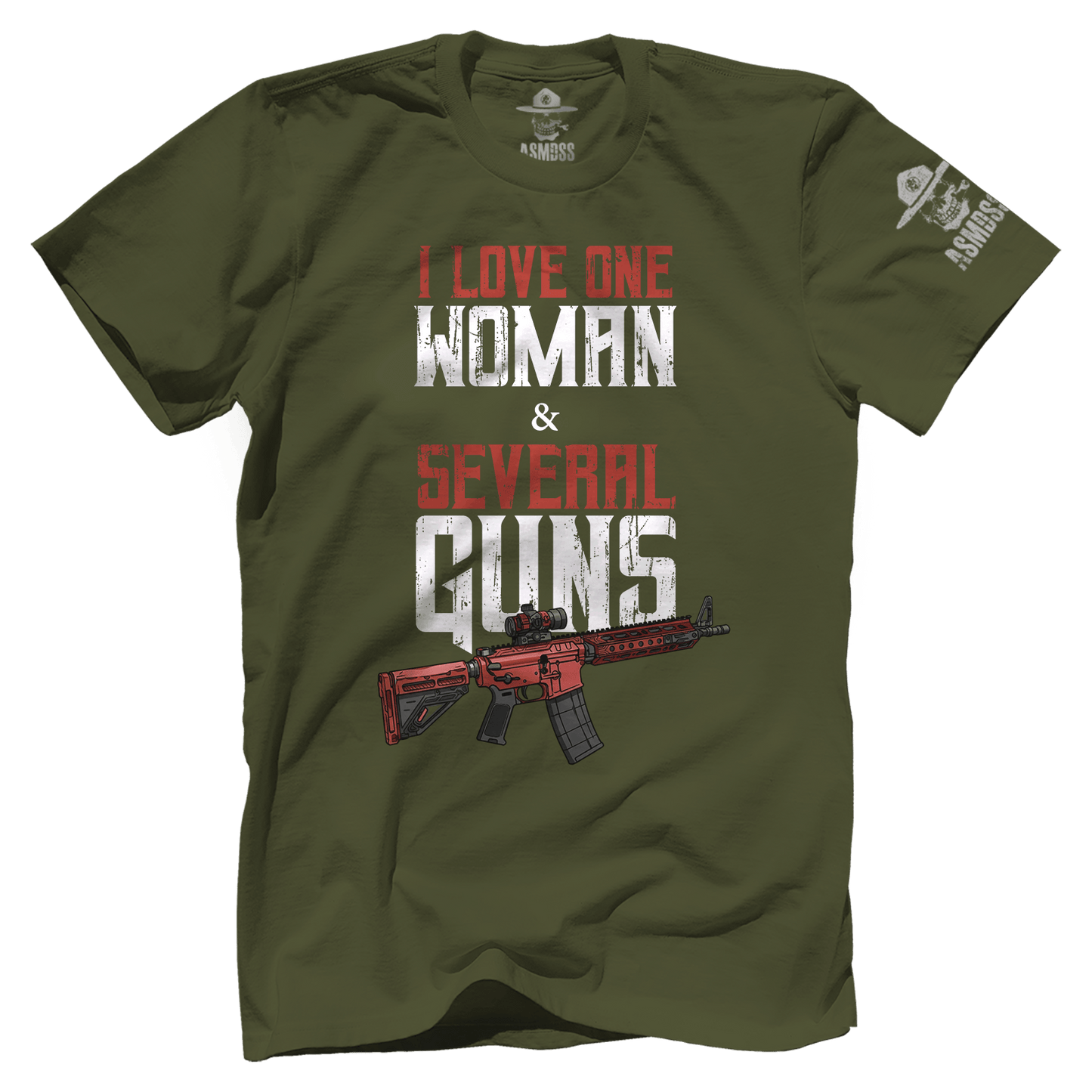One Woman, Several Guns