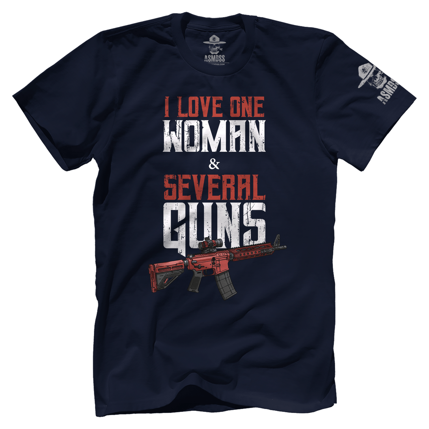 One Woman, Several Guns