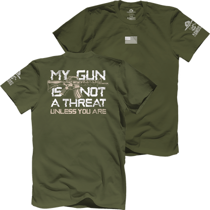 My Gun is Not A Threat Unless You Are