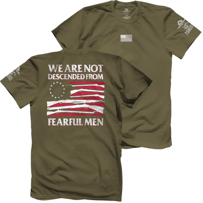 We are not descended from fearful men