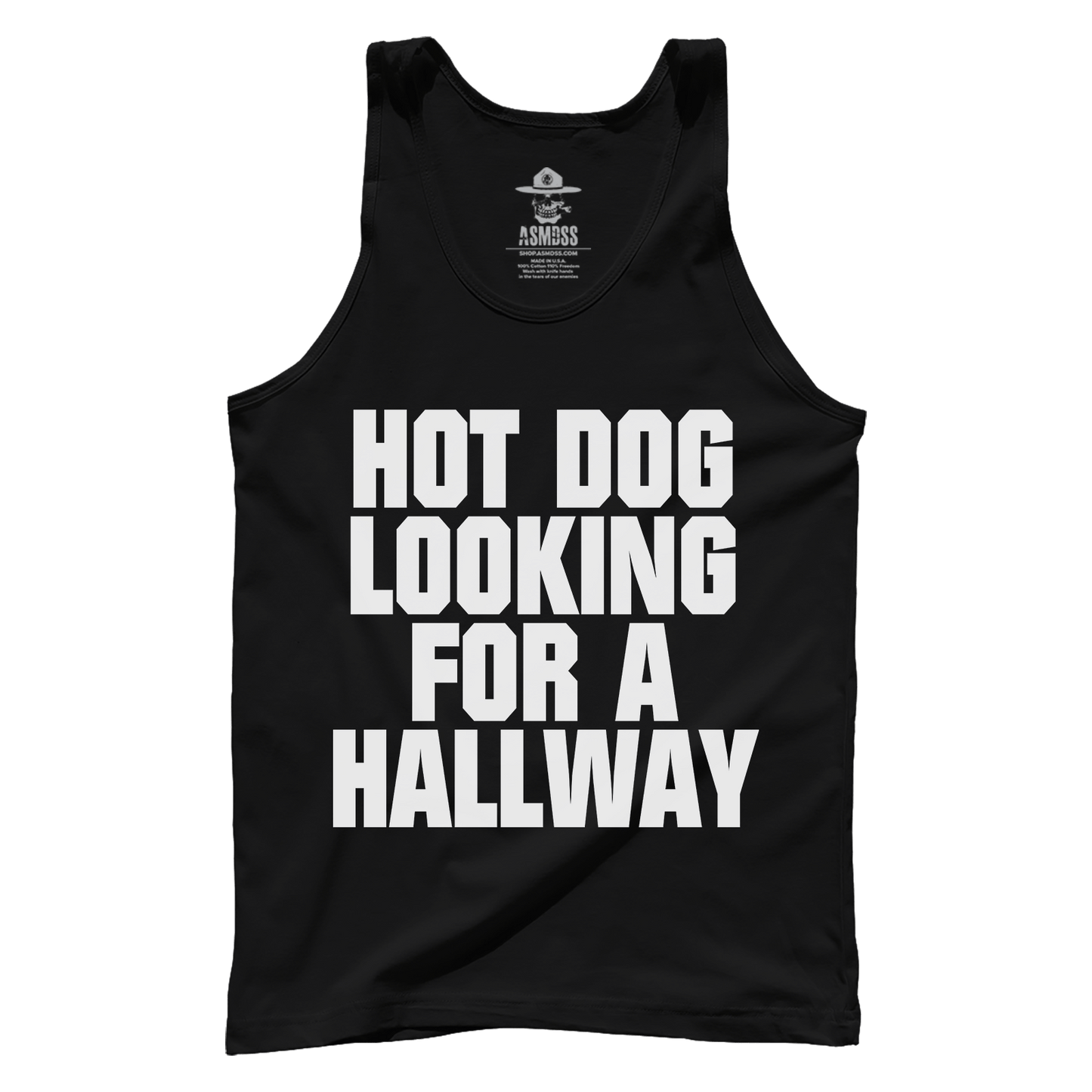 Hot Dog Looking For A Hallway