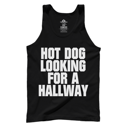 Hot Dog Looking For A Hallway