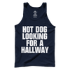 Hot Dog Looking For A Hallway